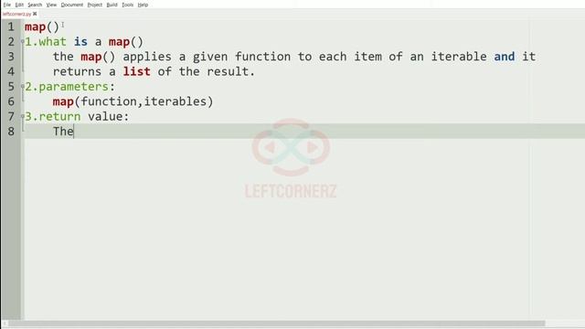 Map function in python