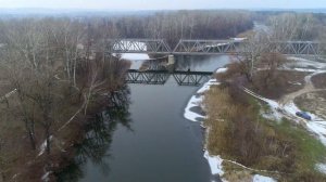 Полтава - Железнодорожный мост, плотина Патлаївка.