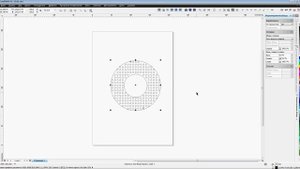 Как заполнить область фигурами в Corel - Макрос (free)