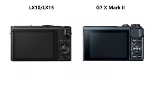 Panasonic LUMIX LX10/LX15 vs Canon PowerShot G7 X Mark II