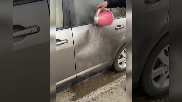 Как быстро исправить вмятину на авто смотреть онлайн