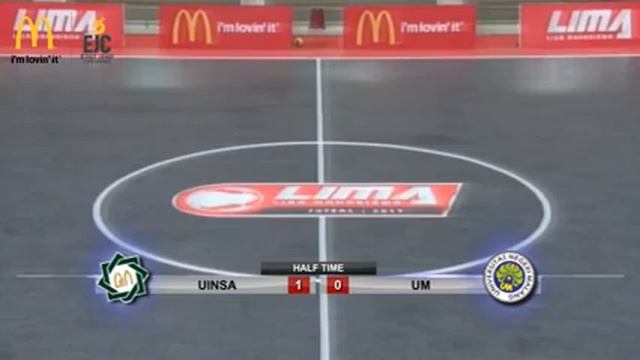 UINSA vs di LIMA Futsal McDonald's East Java Conference 2017 (Men's) смотреть онлайн