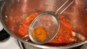 Домашняя Томатная ПАСТА Классическая / ГУСТАЯ и АРОМАТНАЯ / томатная паста на зиму /рецепт / Лайла