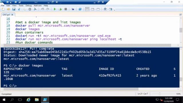 Deploy and manage containers on Windows Server 2016 смотреть онлайн