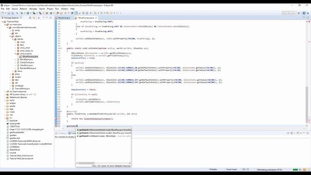 Minecraft Modding Tutorial 1.12.2 - Episode 23 - Custom Furnace - Pt.1 смотреть онлайн