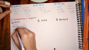 8 класс. Модуль числа. Уравнения и неравенства с модулем. Алгебра.
