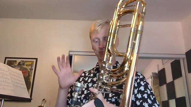 rare JDM Yamaha bass trombone- YBL-630G смотреть онлайн