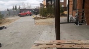 ПОЕЗДКА В ЯРОСЛАВЛЬ, ЗАКАНЧИВАЕМ НАВЕС НАД КРЫЛЬЦОМ,