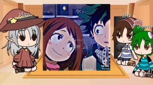 Реакция Совиный дом на Мидория