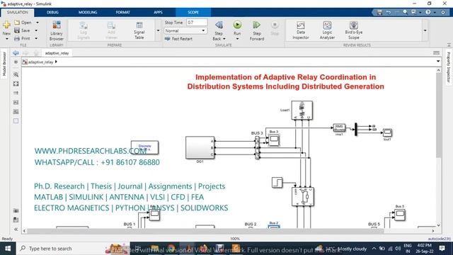 Implementation of Adaptive Relay Coordination in Distribution Systems Including Distributed Generat
