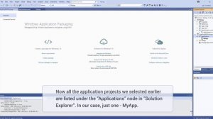 How to create an MSIX package with Visual Studio