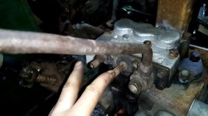 Гидравлика на мини трактор самодельный.