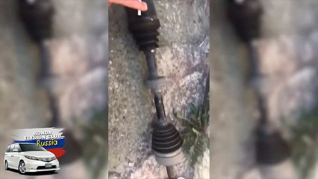 Замена правого привода на Honda Elysion 3.0 смотреть онлайн