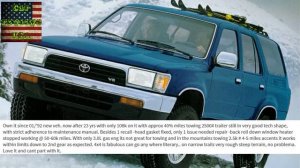 Reviews Toyota 4Runner 1992