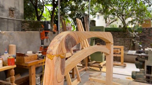 Mr. Truong's Classy Wooden Chair Making Skills / Great Relaxing Chair Design / Woodworking DIY