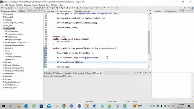 Read data from config properties file in java | Selenium tutorial | QE Tech | Tamil смотреть онлайн