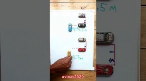 Парковка передом, под углом  90 градусов.