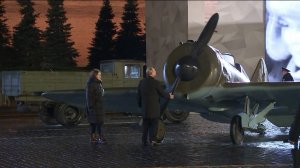 Tổng thống Putin xem triển lãm về lịch sử bảo vệ Moskva tại Quảng trường Đỏ