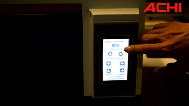 ACHI UV Printer Mini UV printer user guide with LOGO