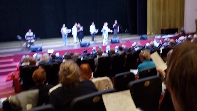 Репетиция Сводного хора Московского долголетия в КЗ Измайлово. смотреть онлайн