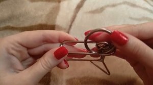 Решение металлической головоломки "Затруднительное положение"