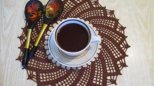 САЛФЕТКА ДЛЯ СЕРВИРОВКИ СТОЛА КРЮЧКОМ