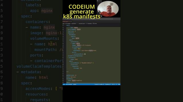 codeuim #k8s #codeium #kubernetes