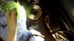 Замена фланца привода заднего моста на УАЗ