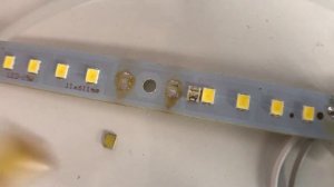 Безопасная перепайка светодиодов на светодиодной ленте