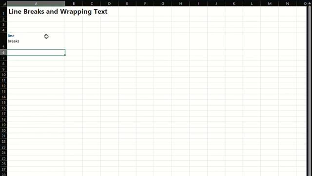 How to Line Breaks and Wrapping Text