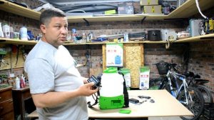 Электрический опрыскиватель Усадьба ЭОЛ 8 Л Литиевый аккумулятор