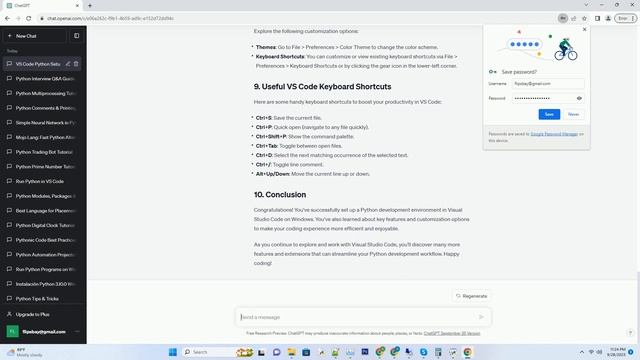 Visual Studio Code Windows  Setting up a Python Development Environment and Complete Overview