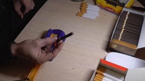 Про табак.  Забивка табака в гильзы.