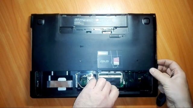 Как разобрать ноутбук ASUS N56V смотреть онлайн
