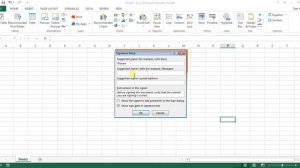 How to Add Signature Line in Microsoft Excel 2023