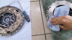 Skoda Superb ll 1.8 МКПП замена комплекта  сцепления.