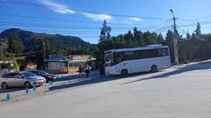 Пустой курортный поселок в Крыму в середине октября