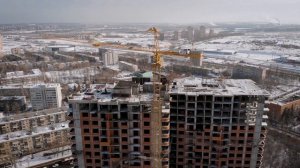 Ход строительства smart-квартала Современник. Февраль 2019