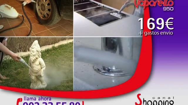 CANAL SHOPPING PRESENATA EN EXCLUSIVA POR ESPAÑA VAPORETTO POLTI смотреть онлайн