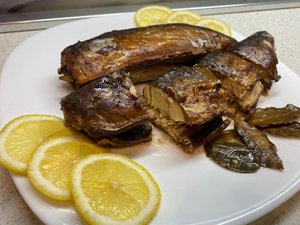 СКУМБРИЯ ГОРЯЧЕГО КОПЧЕНИЯ В МУЛЬТИВАРКЕ. ОЧЕНЬ ВКУСНО!