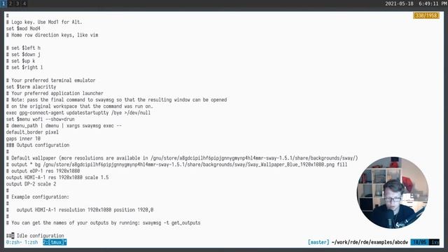 rde: Symplifying Guix configuration смотреть онлайн