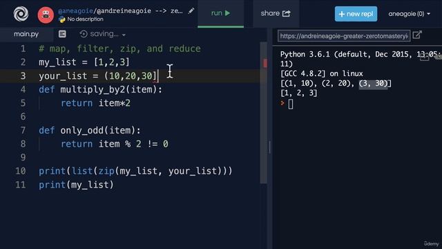 Python Zip - Python Full Course for Beginners 2023