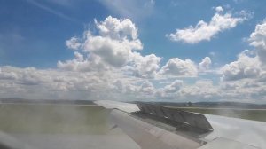 Посадка боинга 767 300ER Azur Air в Екатеринбурге