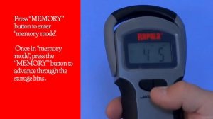 Весы рыболовные электронные RAPALA 15lb Digital Scale