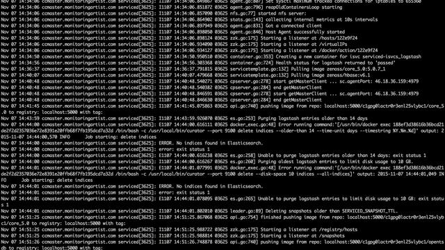 Zenoss 5 Core autodeployement смотреть онлайн