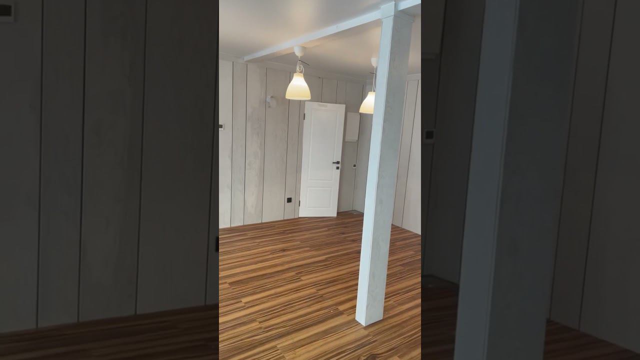 Обзор модульного дома после монтажа 64 кв.м. смотреть онлайн