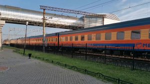 Поезд номер "020У" Москва-Санкт-Петербург (Мегаполис)