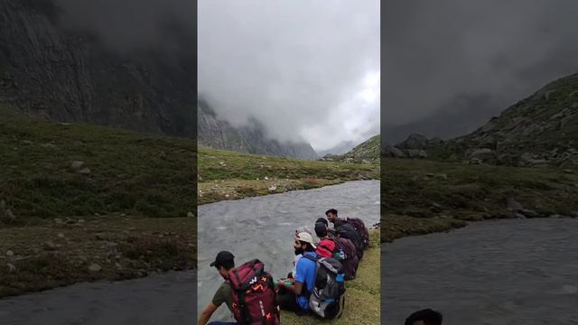 Trekking to Hamta pass is amazing A wonderful trail of Himalaya 🏞️📍Hamta pass trek tag friends