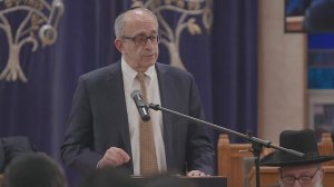 Remarks from Dr. Alan Kadish - Hachtara for Rosh HaYeshiva Rabbi Moshe Revah