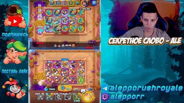 RUSH ROYALE | ЛУЧШАЯ КОЛОДА С КРАСНОЙ ШАПОЧКОЙ | ВСЁ-ТАКИ ИМБА? | ALEPPO
